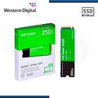Disco Solido Western Digital Green SN350 250GB  M.2 PCIE NVME